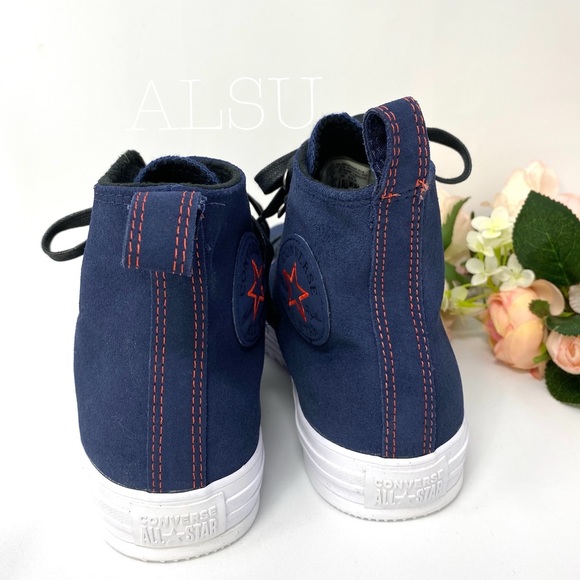 Converse Ctas Hiker High Suede Obsidian W AUTHENTI - Picture 6 of 7